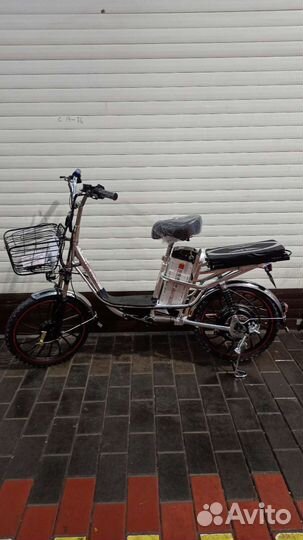 Электро велосипед v8 pro 15А гидравлика new 2023