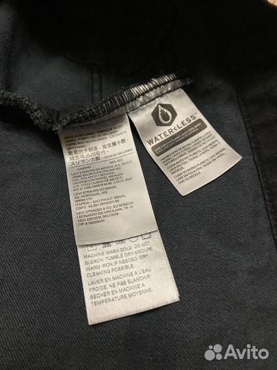 Джинсовая куртка женская Levi's черная L