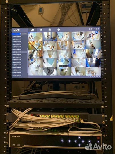 Установка камер видеонаблюдения