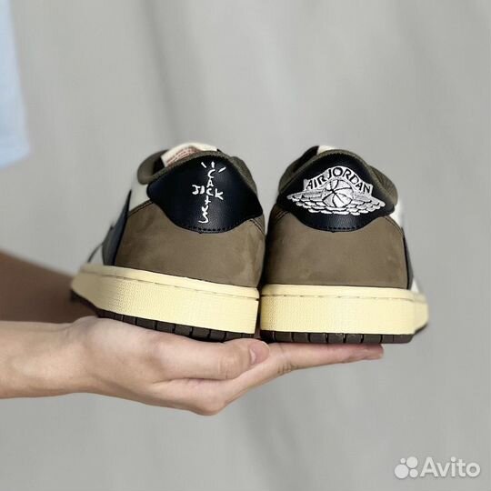 Nike Air Jordan 1 Low Travis Scott Black&Brown