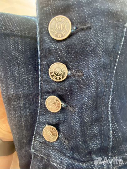 Джинсы с высокой талией Armani