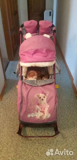 Коляска санки