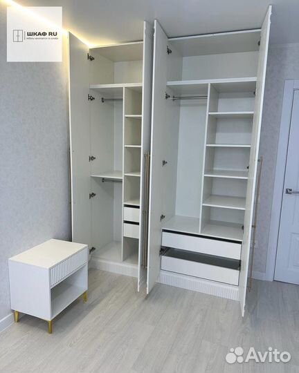 Шкаф с фрезеровкой