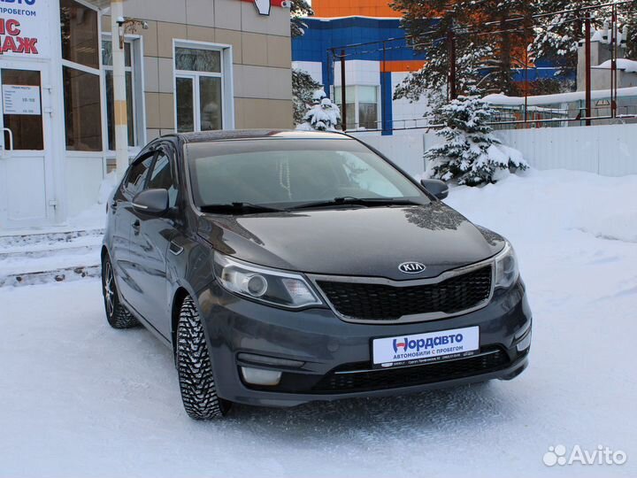 Kia Rio 1.6 МТ, 2017, 117 000 км