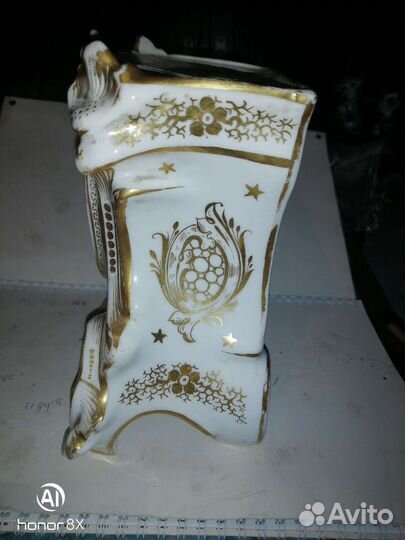 Старинный фарфоровый корпус от часов