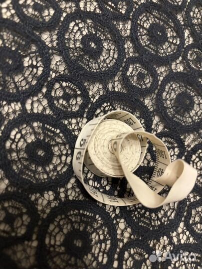 Ткань отрез кружево