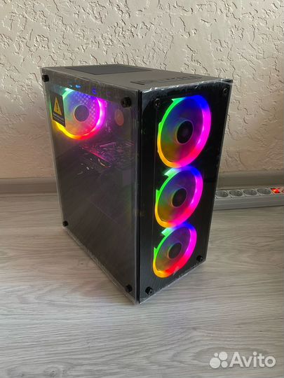 Игровой компьютер Intel Core i3-12100F+RX 6500 XT
