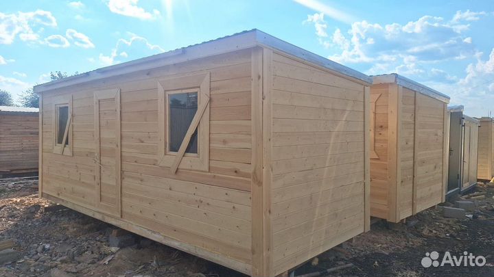 Бытовка и хозблок из прочных материалов