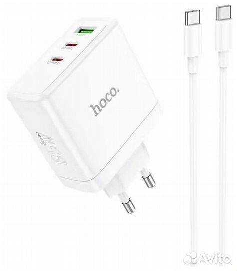 Сетевое зарядное устройство 65w hoco N30