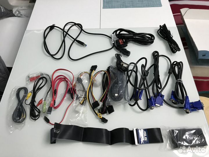 Кабели, LAN, силовые, VGA и др