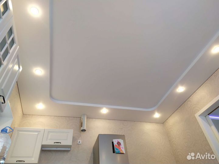 Натяжные потолки монтаж