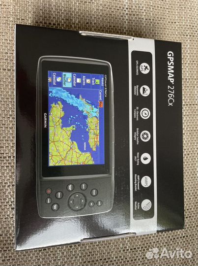 Garmin gpsmap 276Cx, glonass, EU, RUS, новый