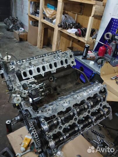 Двигатель 1VD-FTV / для Тойота Ланд Крузер 200