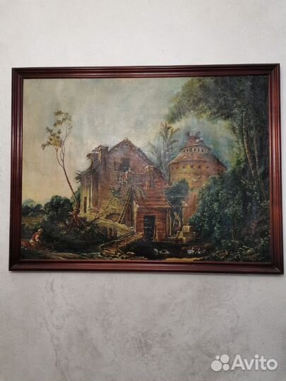 Картина маслом на холсте пейзаж