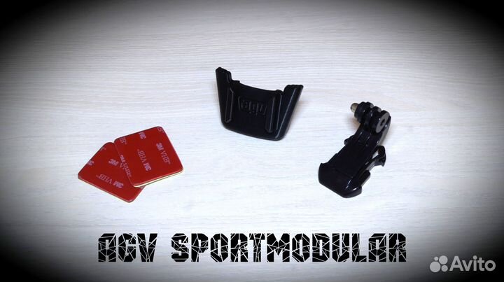 Крепление камеры GoPro Мотошлем AGV Sportmodular