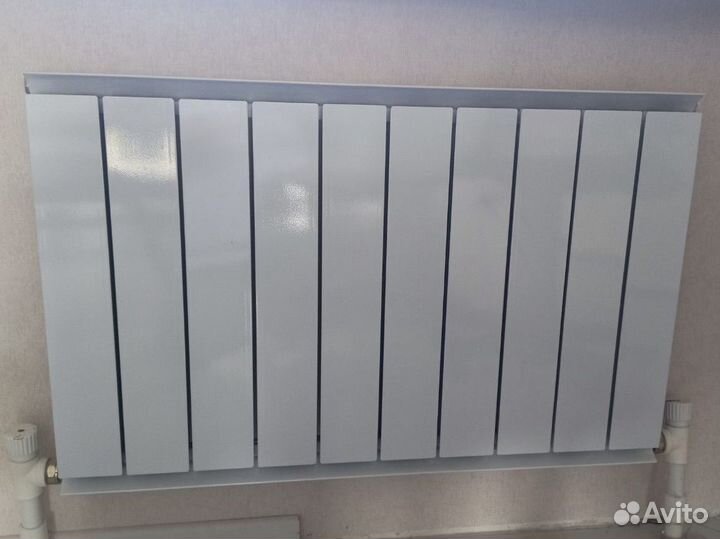 Радиатор отопления албминий бу 10 секций