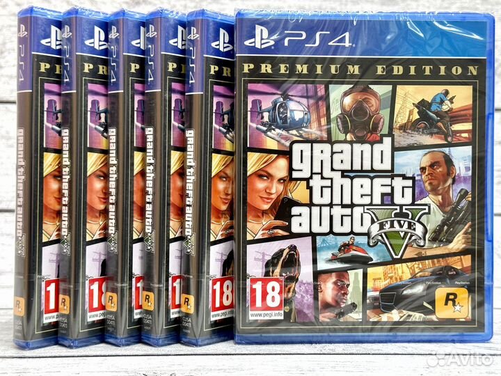Grand Theft Auto V(GTA5) -Premium Edition (PS4)