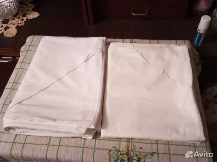 Наволочки, простынь пододеяльник, лен на полотенце