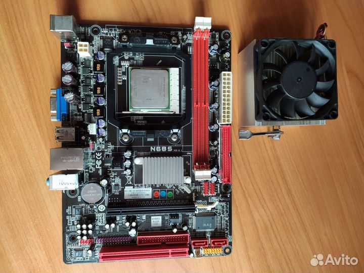 N68S +Afhlon64X2(5400) +Cooler