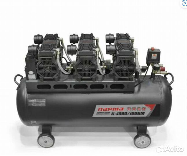 Компрессор Парма K- безмасляный 100л, 711л.м