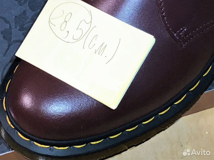 Dr. Martens Vegan Cherry Red (28.5см) Из Портленда