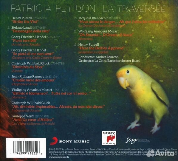 Petibon, Patricia - La Traversee (1 CD)