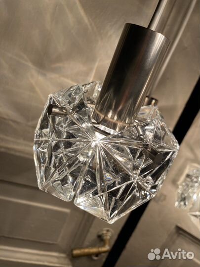 Хрустальная люстра СССР искра