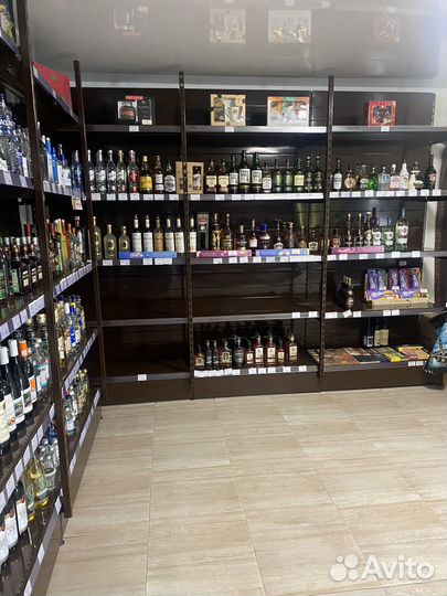 Витрины для алкоголя, усиленные