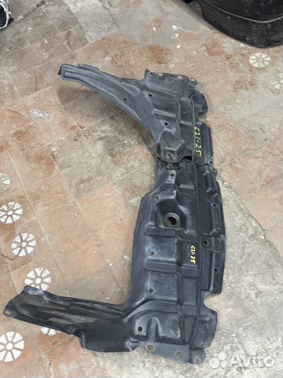 Защиты двигателя перед toyota yaris 2 2005-2009