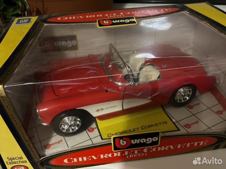 Chevrolet corvette 1 18