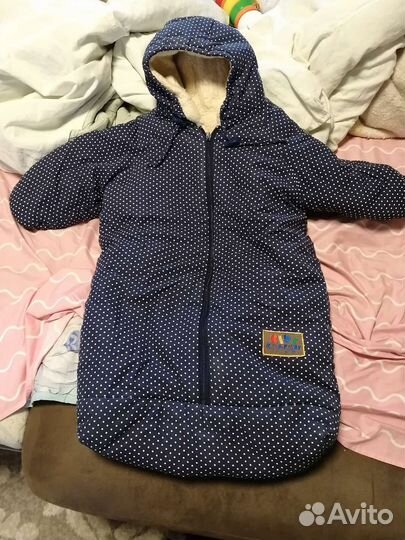 Зимний конверт в коляску