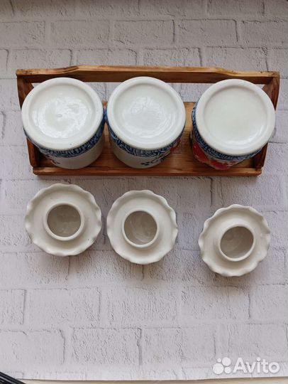 Банки (емкости)набор для сыпучих продуктов