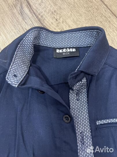 Рубашка 98 рост Акула