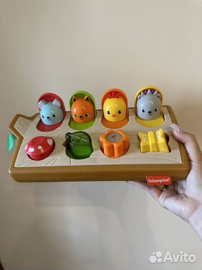 Fisher price бревно