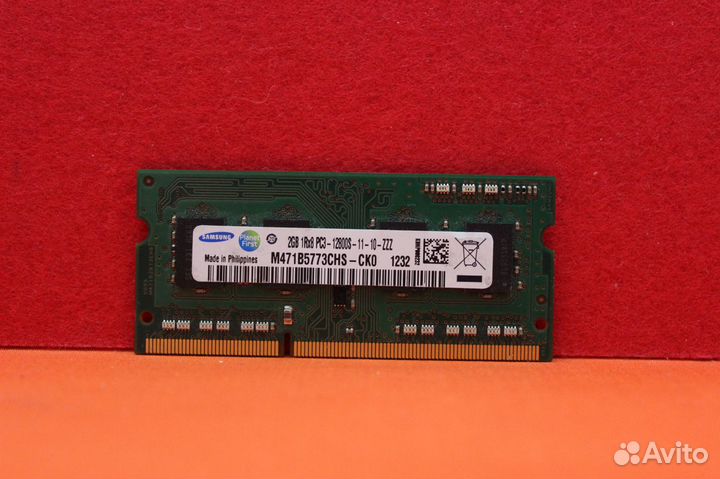 DDR3 2Gb 1600Hz samsung M471B5773CHS-CK0 SO-dimm