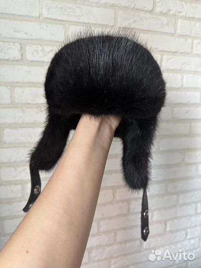Меховая шапка детская