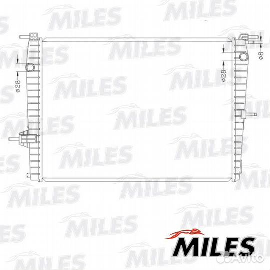 Acrb218 Радиатор renault megane / kangoo / fluence