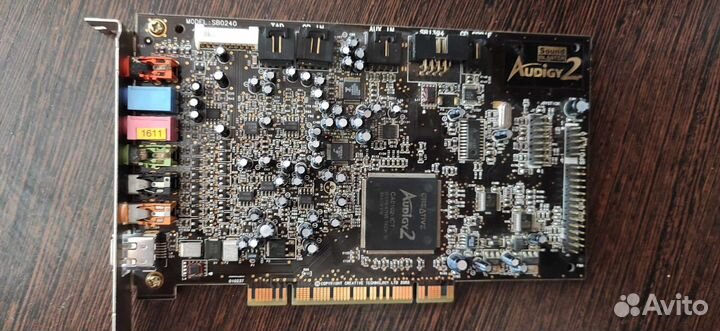 Звуковая карта creative sound blaster Audigy 2