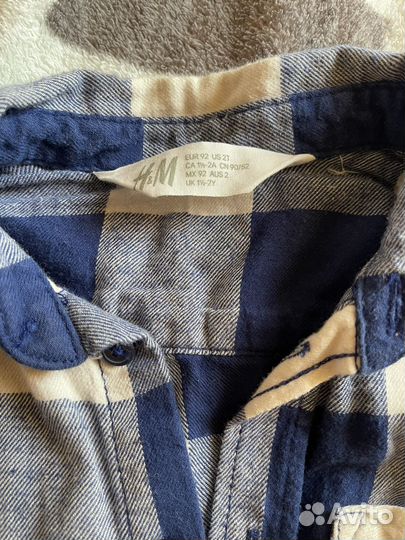 Рубашка и толстовка H&M