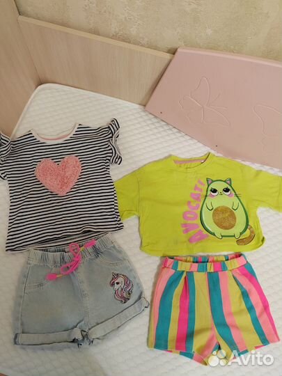 Вещи пакетом на девочку 104