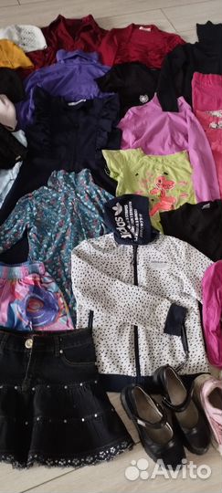 Вещи пакетом на девочку