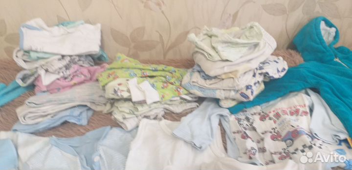 Детские вещи от 0 до 7 месяцев