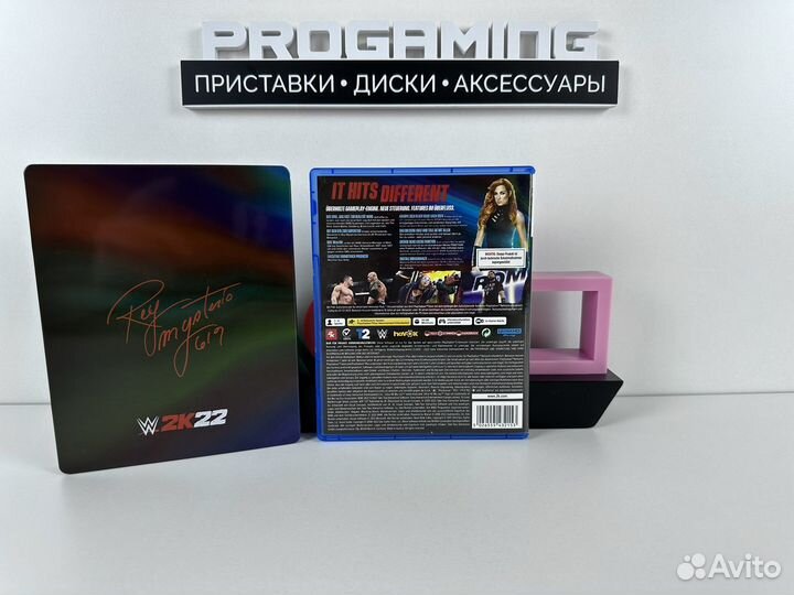 WWE 2k22 Steelbook для Sony PS5