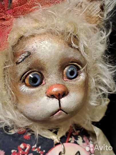 Тедди кошка. Авторская кошечка. стася