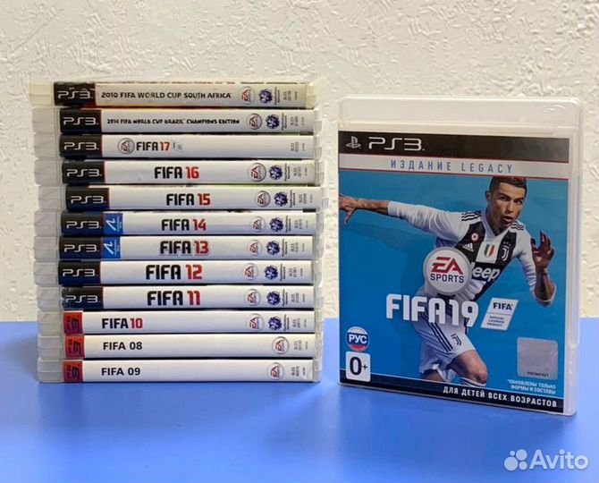Ассортимент fifa на PS3