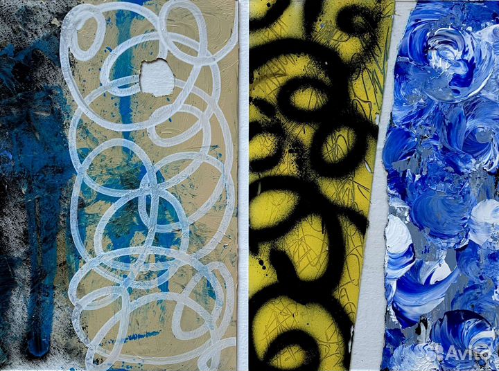 Интерьерная картина абстракция