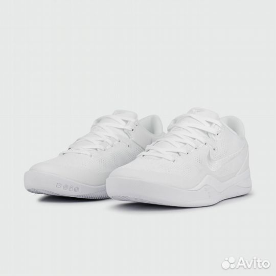 Кроссовки Nike Kobe 8 Protro Triple White