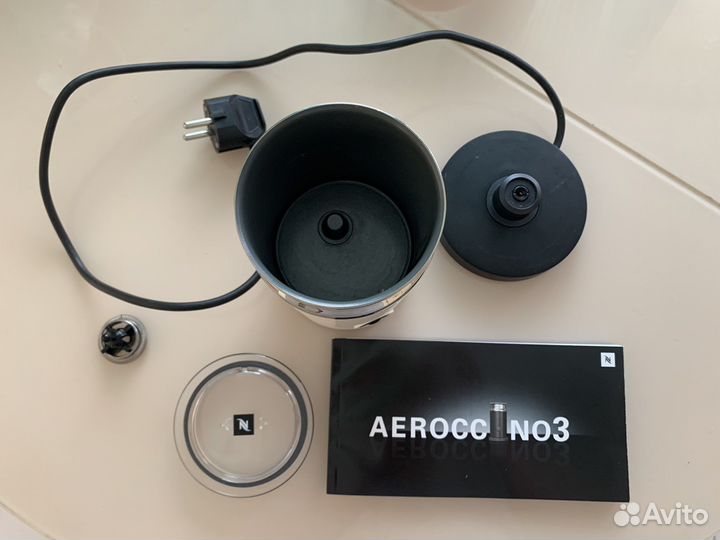 Капучинатор nespresso кремовый для идеальной пенки