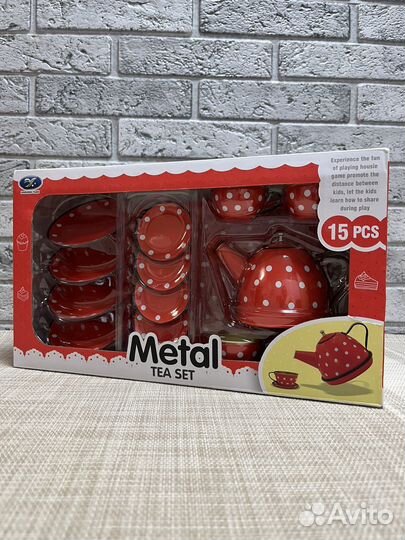 Игровой набор детской посуды, 15 предметов