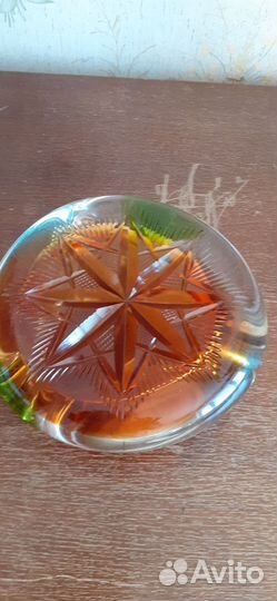 Хрустальная пепельница СССР